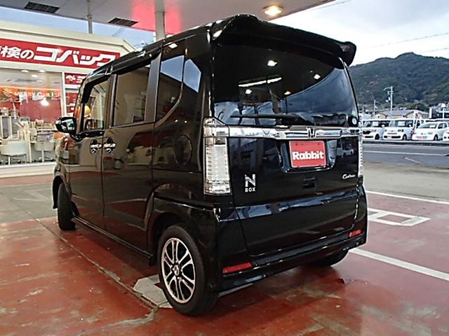Ｎ－ＢＯＸカスタム Ｇ　ＳＳパッケージ　両側電動スライドドア　ＨＩＤ　スマートキー　アイドリングストップ　ベンチシート　ＣＶＴ　盗難防止システム　ＡＢＳ　ＥＳＣ　アルミホイール　エアコン　パワーステアリング　パワーウィンドウ（2枚目）