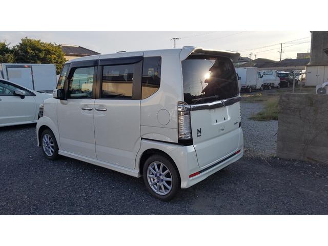 N-BOXカスタム G・Lパッケージ 左パワースライドドア ナビ フルセグTV Bluetooth対応 スマートキー ステアリングスイッチ オートHIDライト(4枚目)