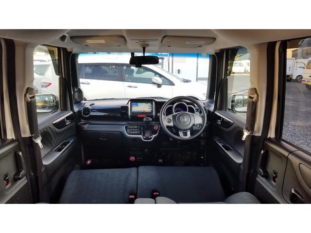 N-BOXカスタム G・Lパッケージ 左パワースライドドア ナビ フルセグTV Bluetooth対応 スマートキー ステアリングスイッチ オートHIDライト(9枚目)