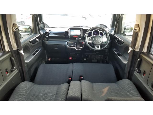 N-BOXカスタム G・Lパッケージ 左パワースライドドア ナビ フルセグTV Bluetooth対応 スマートキー ステアリングスイッチ オートHIDライト(10枚目)