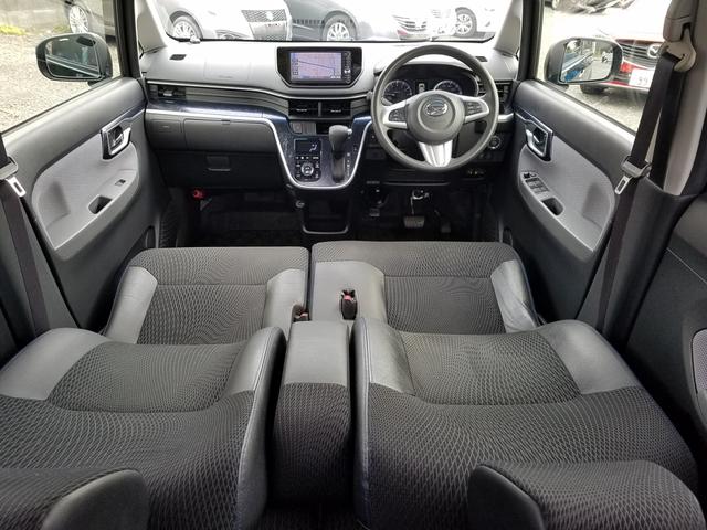 ムーヴ カスタム　Ｘ　ハイパーＳＡＩＩ　スマートアシストＩＩ　純正ＳＤナビ　フルセグＴＶ（走行中ＯＫ）　Ｂｌｕｅｔｏｏｔｈ対応　バックモニター　オートＬＥＤライト　ＥＴＣ　スマートキー　純正アルミ（10枚目）