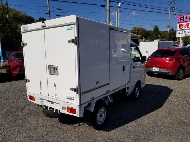 ハイゼットトラック 冷蔵冷凍車 -7℃設定 オートマ 両側スライドドア リヤ観音開き(右90度ストッパー付) バックモニター 集中ドアロック パワーウインドー(6枚目)