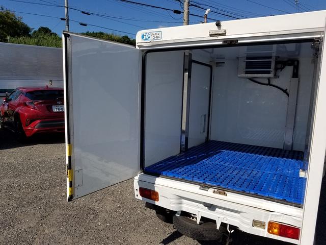 ハイゼットトラック 冷蔵冷凍車 -7℃設定 オートマ 両側スライドドア リヤ観音開き(右90度ストッパー付) バックモニター 集中ドアロック パワーウインドー(8枚目)