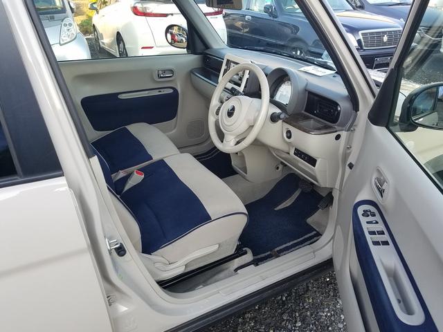 アルトラパン モード　デュアルセンサーブレーキサポート　スマートキー　電格電動ミラー　オートライト　革巻きステアリング　アイドリングストップ　フロントシートヒーター　パーキングセンサー（8枚目）