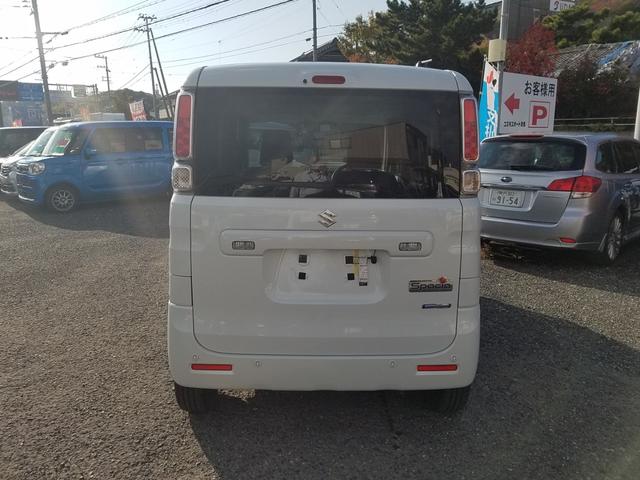 スペーシア ハイブリッドG セーフティーサポート デュアルカメラブレーキ 車線逸脱警報 パーキングセンサー ナビ CD DVD Bluetooth対応 バックモニター オートライト&オートハイビーム 電格電動ミラー スマートキー(5枚目)
