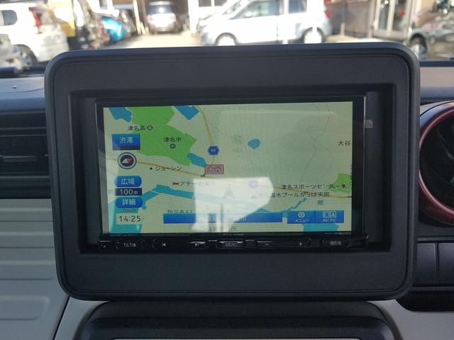 スペーシア ハイブリッドG セーフティーサポート デュアルカメラブレーキ 車線逸脱警報 パーキングセンサー ナビ CD DVD Bluetooth対応 バックモニター オートライト&オートハイビーム 電格電動ミラー スマートキー(17枚目)