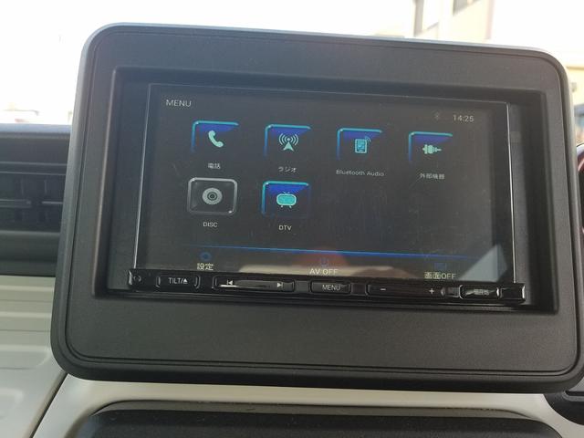 スペーシア ハイブリッドG セーフティーサポート デュアルカメラブレーキ 車線逸脱警報 パーキングセンサー ナビ CD DVD Bluetooth対応 バックモニター オートライト&オートハイビーム 電格電動ミラー スマートキー(18枚目)