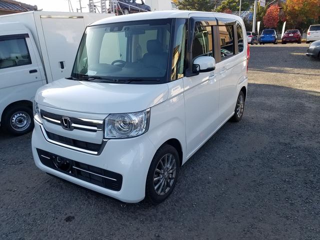 N-BOX G ホンダセンシング スマートキー 路外逸脱抑制機能 オートLEDライト アダプティブクルーズコントロール 電格電動ミラー ETC シートカバー パーキングセンサー CD(3枚目)