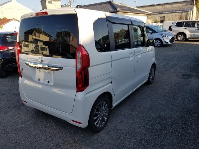 N-BOX G ホンダセンシング スマートキー 路外逸脱抑制機能 オートLEDライト アダプティブクルーズコントロール 電格電動ミラー ETC シートカバー パーキングセンサー CD(6枚目)