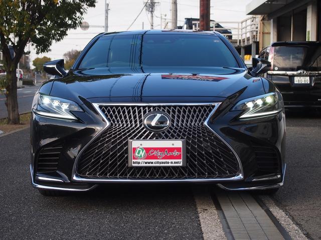 ＬＳ５００　エグゼクティブ　モデリスタエアロ／ＴＲＤ２０インチ鍛造アルミ／ムーンルーフ／黒本革／リアエンターテイメント／マークレビンソン／デジタルインナーミラー／セーフティシステム／プリクラッシュ／クールＢＯＸ／純正ドラレコ(5枚目)