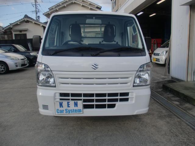 キャリイトラック KCエアコン・パワステ 5F三方開WエアバックABSETC付(3枚目)