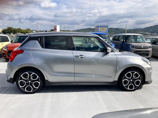 スイフトスポーツ スポーツ　４型　　新車保証／ターボ車／衝突軽減ブレーキ　新車保証継承／ターボ車／衝突軽減ブレーキ／アダクティブクルーズコントロール（全車速追従）／オーディオレス車／シートヒーター／オートエアコン／６速オートマチック／試乗車アップ（6枚目）