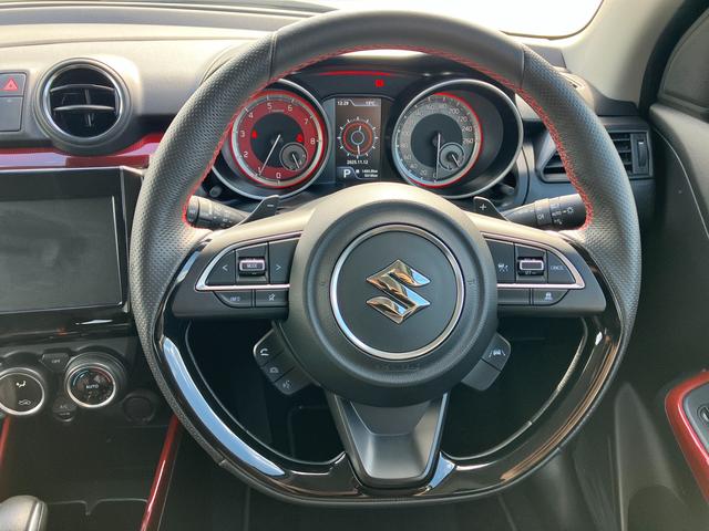 スイフトスポーツ スポーツ　４型　　新車保証／ターボ車／衝突軽減ブレーキ　新車保証継承／ターボ車／衝突軽減ブレーキ／アダクティブクルーズコントロール（全車速追従）／オーディオレス車／シートヒーター／オートエアコン／６速オートマチック／試乗車アップ（18枚目）