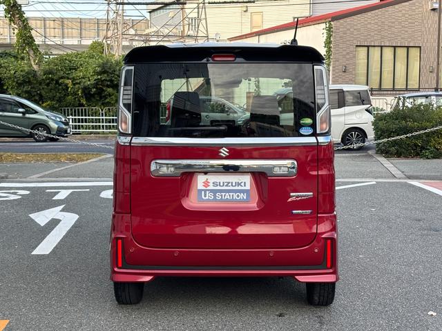 スペーシアカスタム カスタム HYBRID XS 2型 衝突被害軽減ブレーキ デュアルカメラブレーキ|後席両側ワンアクションパワースライド|LEDヘッドランプ|15インチアルミホイール|アダプティブクルーズコントロール|スリムサーキュレーター|(7枚目)