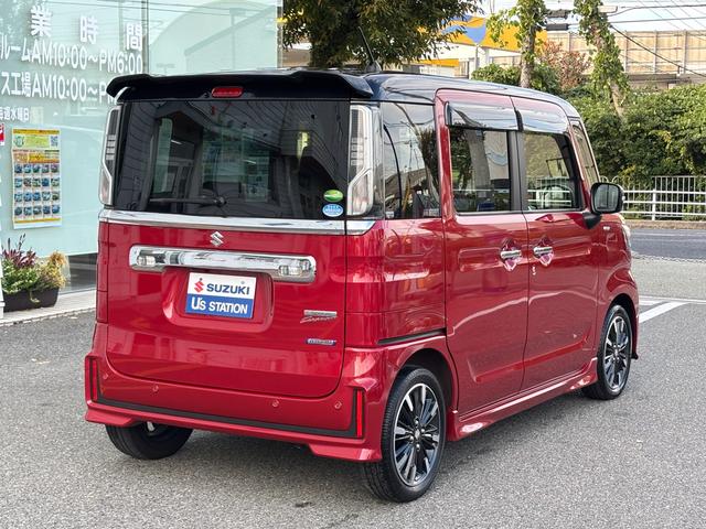 スペーシアカスタム カスタム HYBRID XS 2型 衝突被害軽減ブレーキ デュアルカメラブレーキ|後席両側ワンアクションパワースライド|LEDヘッドランプ|15インチアルミホイール|アダプティブクルーズコントロール|スリムサーキュレーター|(8枚目)