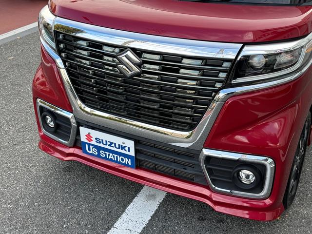 スペーシアカスタム カスタム HYBRID XS 2型 衝突被害軽減ブレーキ デュアルカメラブレーキ|後席両側ワンアクションパワースライド|LEDヘッドランプ|15インチアルミホイール|アダプティブクルーズコントロール|スリムサーキュレーター|(27枚目)