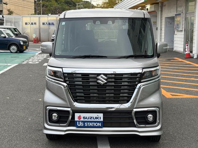 スペーシアカスタム カスタム HYBRID XS 2型 後席両側パワースライド デュアルカメラブレーキ|アダプティブクルーズコントロール|LEDヘッドランプ|スリムサーキュレーター|15インチアルミホイール|プレミアムUV&IRカットガラス(フロントドア)|(4枚目)