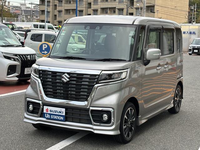 スペーシアカスタム カスタム HYBRID XS 2型 後席両側パワースライド デュアルカメラブレーキ|アダプティブクルーズコントロール|LEDヘッドランプ|スリムサーキュレーター|15インチアルミホイール|プレミアムUV&IRカットガラス(フロントドア)|(70枚目)