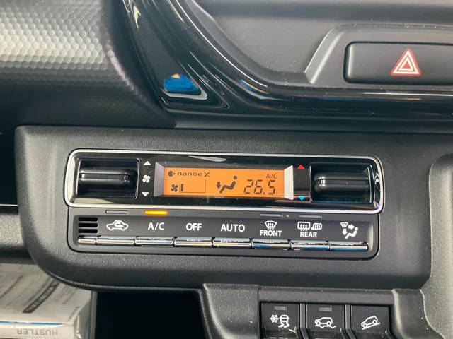 ハスラー HYBRID X 3型 衝突被害軽減ブレーキ LEDライト デュアルカメラブレーキ|LEDヘッドランプ|リモート格納式ドアミラー|360°プレミアムUV&IRカットガラス|キーレスプッシュスタートシステム|15インチアルミホイール|(29枚目)