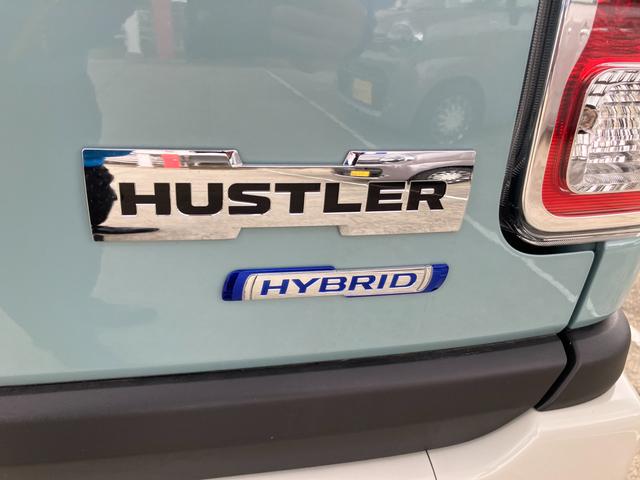 ハスラー HYBRID X 3型 衝突被害軽減ブレーキ LEDライト デュアルカメラブレーキ|LEDヘッドランプ|リモート格納式ドアミラー|360°プレミアムUV&IRカットガラス|キーレスプッシュスタートシステム|15インチアルミホイール|(45枚目)