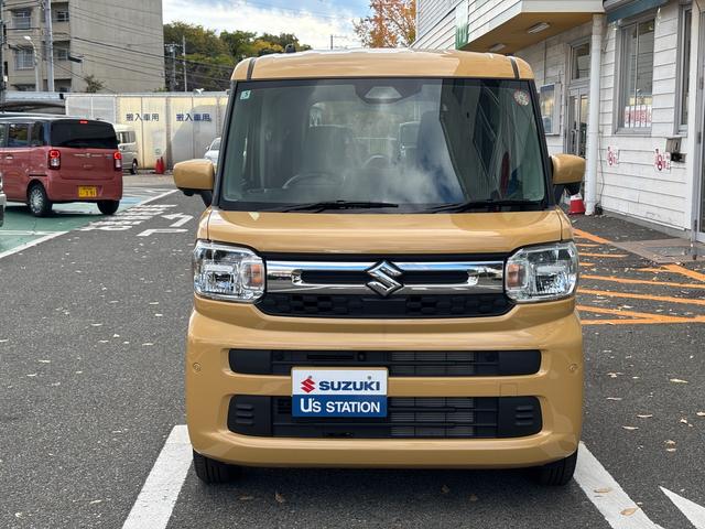 スペーシア HYBRID G 衝突被害軽減ブレーキ 全方位ナビ デュアルセンサーブレーキII|後席両側スライドドア|14インチフルホイールキャップ|LEDヘッドランプ|キーレスプッシュスタートシステム|全方位モニター付メモリーナビゲーション|(4枚目)