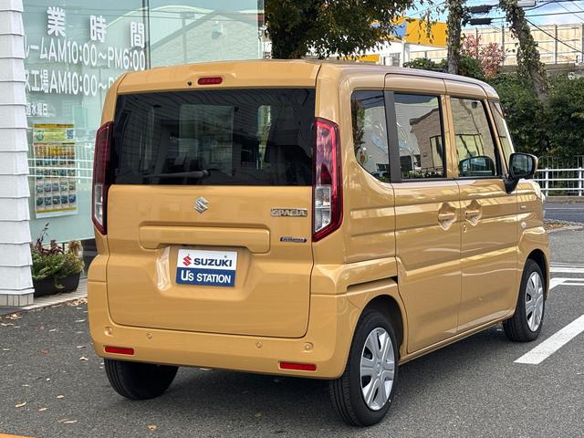 スペーシア HYBRID G 衝突被害軽減ブレーキ 全方位ナビ デュアルセンサーブレーキII|後席両側スライドドア|14インチフルホイールキャップ|LEDヘッドランプ|キーレスプッシュスタートシステム|全方位モニター付メモリーナビゲーション|(8枚目)