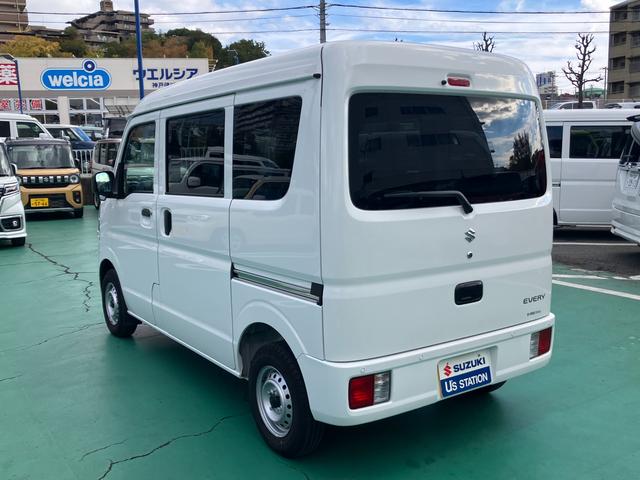 エブリイ PA 6型 後席両側スライドドア ハロゲンヘッドランプ エアコン|パワーステアリング|ハロゲンヘッドランプ|UVカット機能付フロントドアガラス|スモークガラス|AM/FMラジオ|(9枚目)
