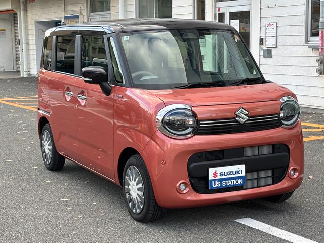 ワゴンＲスマイル ＨＹＢＲＩＤ　Ｘ　３型　衝突被害軽減ブレーキ　ＬＥＤランプ　デュアルセンサーブレーキＩＩ｜後席両側ワンアクションパワースライド｜リモート格納式ドアミラー｜３６０°プレミアムＵＶ＆ＩＲカットガラス｜キーレスプッシュスタートシステム｜電動パーキングブレーキ｜（5枚目）