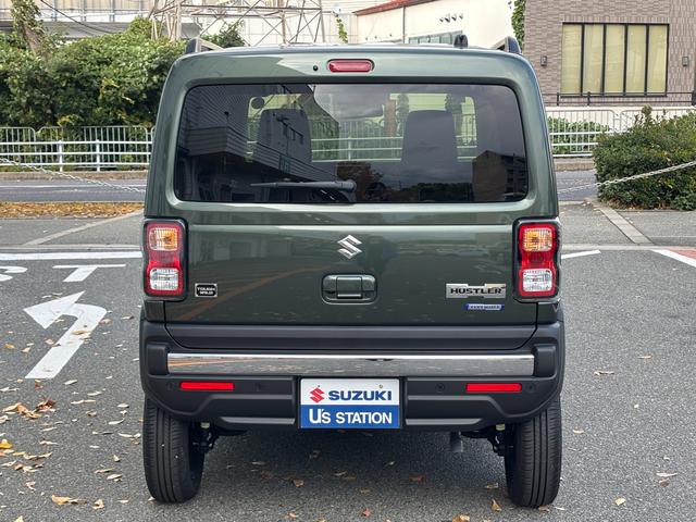 ハスラー タフワイルドターボ　３型　衝突被害軽減ブレーキ　全方位ナビ　デュアルカメラブレーキ｜ＬＥＤヘッドランプ｜リモート格納式ドアミラー｜３６０°プレミアムＵＶ＆ＩＲカットガラス｜キーレスプッシュスタートシステム｜１５インチアルミホイール｜ルーフレール｜（5枚目）