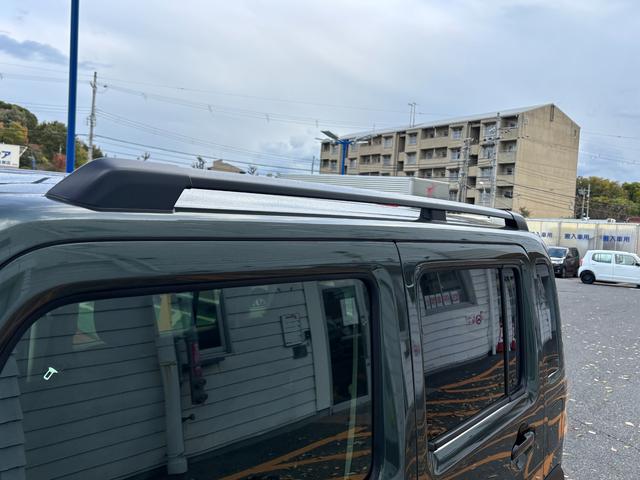 ハスラー タフワイルドターボ　３型　衝突被害軽減ブレーキ　全方位ナビ　デュアルカメラブレーキ｜ＬＥＤヘッドランプ｜リモート格納式ドアミラー｜３６０°プレミアムＵＶ＆ＩＲカットガラス｜キーレスプッシュスタートシステム｜１５インチアルミホイール｜ルーフレール｜（41枚目）