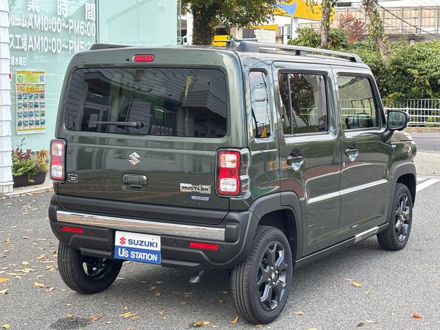 ハスラー ＨＹＢＲＩＤ　Ｘターボ　３型　衝突被害軽減ブレーキ　ＬＥＤ　デュアルカメラブレーキ｜ＬＥＤヘッドランプ｜リモート格納式ドアミラー｜３６０°プレミアムＵＶ＆ＩＲカットガラス｜キーレスプッシュスタートシステム｜１５インチアルミホイール｜（8枚目）