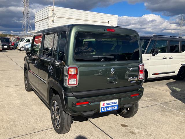 ハスラー ＨＹＢＲＩＤ　Ｘターボ　３型　衝突被害軽減ブレーキ　ＬＥＤ　デュアルカメラブレーキ｜ＬＥＤヘッドランプ｜リモート格納式ドアミラー｜３６０°プレミアムＵＶ＆ＩＲカットガラス｜キーレスプッシュスタートシステム｜１５インチアルミホイール｜（9枚目）