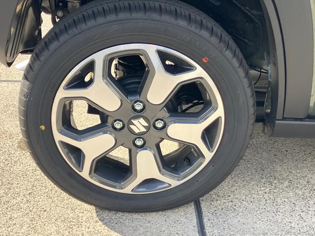 ハスラー ＨＹＢＲＩＤ　Ｘターボ　３型　衝突被害軽減ブレーキ　ＬＥＤ　デュアルカメラブレーキ｜ＬＥＤヘッドランプ｜リモート格納式ドアミラー｜３６０°プレミアムＵＶ＆ＩＲカットガラス｜キーレスプッシュスタートシステム｜１５インチアルミホイール｜（20枚目）