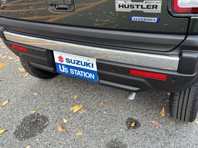 ハスラー ＨＹＢＲＩＤ　Ｘターボ　３型　衝突被害軽減ブレーキ　ＬＥＤ　デュアルカメラブレーキ｜ＬＥＤヘッドランプ｜リモート格納式ドアミラー｜３６０°プレミアムＵＶ＆ＩＲカットガラス｜キーレスプッシュスタートシステム｜１５インチアルミホイール｜（29枚目）