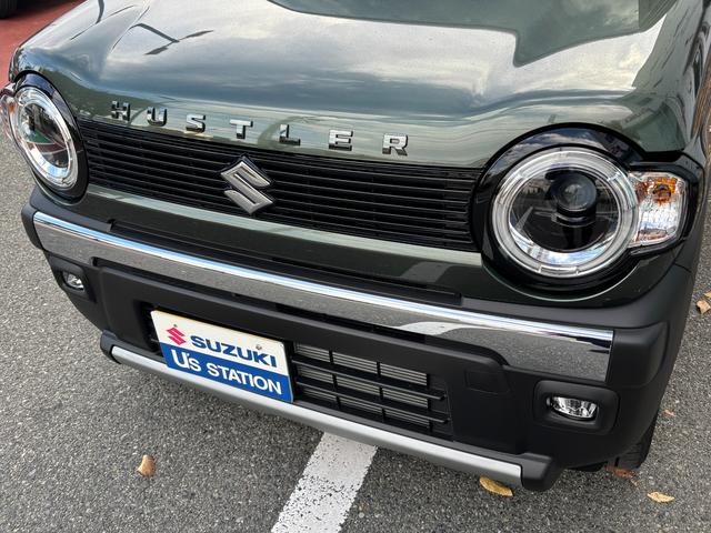 ハスラー ＨＹＢＲＩＤ　Ｘターボ　３型　衝突被害軽減ブレーキ　ＬＥＤ　デュアルカメラブレーキ｜ＬＥＤヘッドランプ｜リモート格納式ドアミラー｜３６０°プレミアムＵＶ＆ＩＲカットガラス｜キーレスプッシュスタートシステム｜１５インチアルミホイール｜（30枚目）