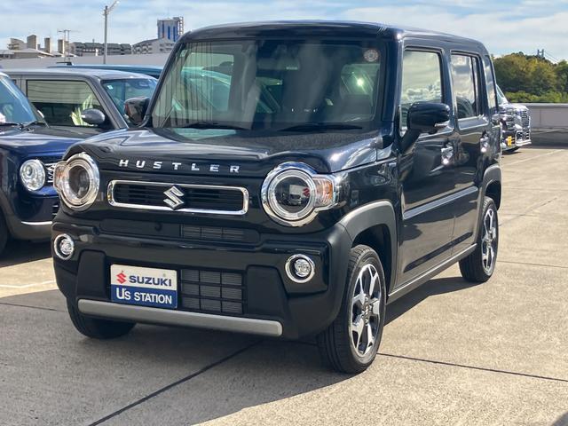 ハスラー ＨＹＢＲＩＤ　Ｘ　３型　衝突被害軽減ブレーキ　全方位ナビ　デュアルカメラブレーキ｜ＬＥＤヘッドランプ｜リモート格納式ドアミラー｜３６０°プレミアムＵＶ＆ＩＲカットガラス｜キーレスプッシュスタートシステム｜１５インチアルミホイール｜（7枚目）