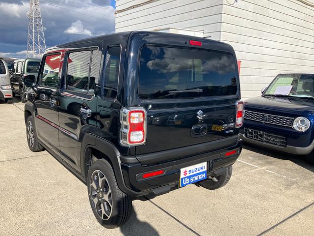 ハスラー ＨＹＢＲＩＤ　Ｘ　３型　衝突被害軽減ブレーキ　全方位ナビ　デュアルカメラブレーキ｜ＬＥＤヘッドランプ｜リモート格納式ドアミラー｜３６０°プレミアムＵＶ＆ＩＲカットガラス｜キーレスプッシュスタートシステム｜１５インチアルミホイール｜（9枚目）