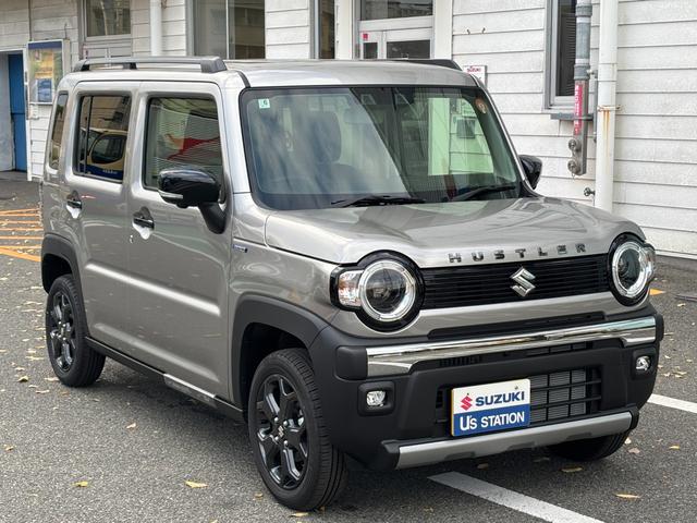 ハスラー タフワイルドターボ 3型 全方位モニター付ナビ LEDライト デュアルカメラブレーキ|LEDヘッドランプ|リモート格納式ドアミラー|360°プレミアムUV&IRカットガラス|キーレスプッシュスタートシステム|15インチアルミホイール|(5枚目)