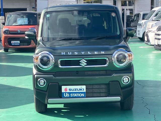 ハスラー HYBRID Xターボ 3型 全方位モニター付ナビ デュアルカメラブレーキ|後退時ブレーキサポート|LEDヘッドランプ|アダプティブクルーズコントロール|360°プレミアムUV&IRカットガラス|キーレスプッシュスタート|シートヒーター|(4枚目)