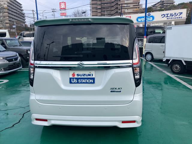 ソリオ ＨＹＢＲＩＤ　ＭＸ　衝突被害軽減ブレーキ　ハロゲンライト　デュアルカメラブレーキ｜後退時ブレーキサポート｜後席左側ワンアクションパワースライド｜ハロゲンヘッドランプ｜オートライトシステム｜アダプティブクルーズコントロール｜（5枚目）