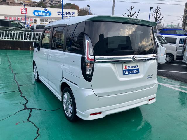 ソリオ ＨＹＢＲＩＤ　ＭＸ　衝突被害軽減ブレーキ　ハロゲンライト　デュアルカメラブレーキ｜後退時ブレーキサポート｜後席左側ワンアクションパワースライド｜ハロゲンヘッドランプ｜オートライトシステム｜アダプティブクルーズコントロール｜（9枚目）