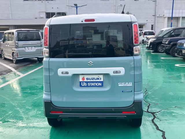 スペーシアギア ギア　マイスタイル　３型　全方位モニター付ナビ　ＬＥＤライト　デュアルカメラブレーキ｜ＬＥＤヘッドランプ｜アダプティブクルーズコントロール｜後席両側ワンアクションパワースライド｜リモート格納式ドアミラー｜シートヒーター｜本革巻きステアリングホイール｜（5枚目）