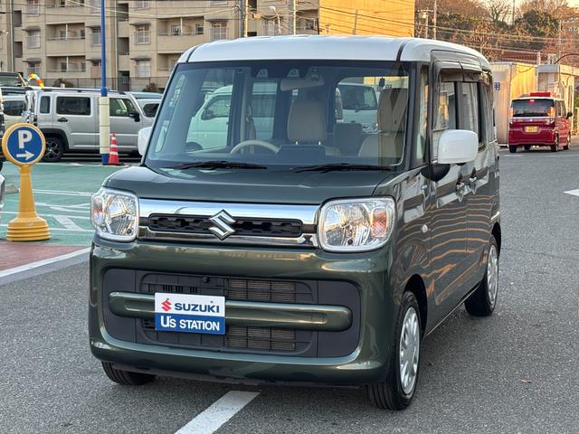 スペーシア ＨＹＢＲＩＤ　Ｘ　２型　衝突被害軽減ブレーキ　パワースライド　デュアルカメラブレーキ｜後席両側ワンアクションパワースライドドア｜リモート格納式ドアミラー｜スリムサーキュレーター｜ロールサンシェード｜全方位モニター用カメラパッケージ｜（7枚目）