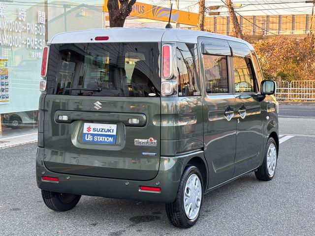 スペーシア ＨＹＢＲＩＤ　Ｘ　２型　衝突被害軽減ブレーキ　パワースライド　デュアルカメラブレーキ｜後席両側ワンアクションパワースライドドア｜リモート格納式ドアミラー｜スリムサーキュレーター｜ロールサンシェード｜全方位モニター用カメラパッケージ｜（8枚目）