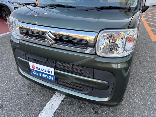 スペーシア ＨＹＢＲＩＤ　Ｘ　２型　衝突被害軽減ブレーキ　パワースライド　デュアルカメラブレーキ｜後席両側ワンアクションパワースライドドア｜リモート格納式ドアミラー｜スリムサーキュレーター｜ロールサンシェード｜全方位モニター用カメラパッケージ｜（14枚目）