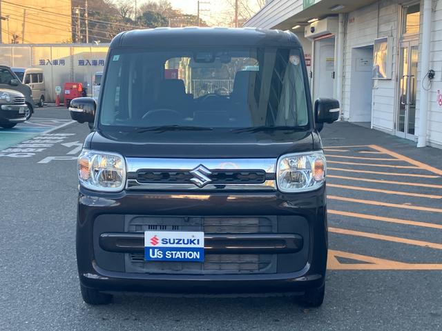 スペーシア ＨＹＢＲＩＤ　Ｘ　ＭＫ５３Ｓ　衝突被害軽減ブレーキ　ＬＥＤ　デュアルセンサーブレーキ｜ヘッドアップディスプレイ｜ＬＥＤヘッドランプ｜後席両側ワンアクションパワースライドドア｜運転席シートヒーター｜リモート格納式ドアミラー｜（4枚目）