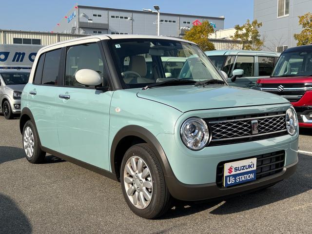 アルトラパン Ｘ　５型　衝突被害軽減ブレーキ　ＬＥＤヘッドランプ　デュアルカメラブレーキ｜全方位モニター用カメラパッケージ｜シートヒーター｜ナノイー搭載フルオートエアコン｜３６０°プレミアムＵＶ＆ＩＲカットガラス｜リモート格納式ドアミラー｜（5枚目）