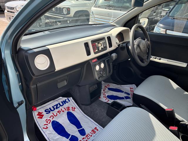 アルト Ｓ　衝突被害軽減ブレーキ　ＣＤプレーヤー　キーレスエントリー　レーダーブレーキサポート｜誤発進抑制機能｜マニュアルエアコン｜電動格納ドアミラー｜パワーウィンドー｜運転席シートヒーター｜スモークガラス（リヤドア・バックドア）｜エネチャージ｜（56枚目）