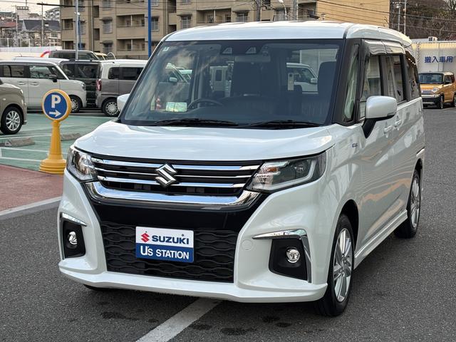 ソリオ ＨＹＢＲＩＤ　ＭＺ　バックカメラ付きナビ　両側電動Ｓドア　デュアルカメラブレーキ｜後退時ブレーキサポート｜アダプティブクルーズコントロール｜フルオートエアコン｜シートヒーター｜ヘッドアップディスプレイ｜スリムサーキュレーター｜（76枚目）