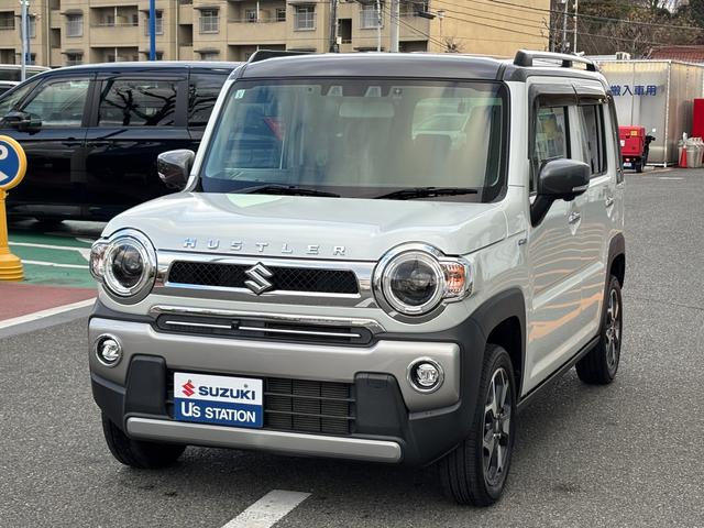 ハスラー Ｊスタイル　全方位モニター付ナビ　ＬＥＤヘッドランプ　デュアルカメラブレーキ｜アダプティブクルーズコントロール｜専用メッキフロントグリル｜ルーフレール｜３６０°プレミアムＵＶ＆ＩＲカットガラス｜ナノイー搭載フルオートエアコン｜シートヒーター｜（68枚目）